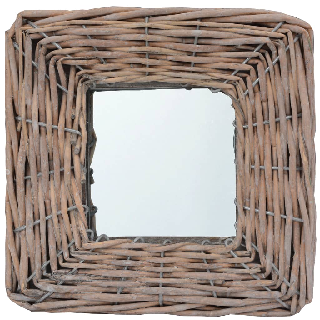 Καθρέφτες 3 τεμ. 15 x 15 εκ. από Wicker - Pakobazaar