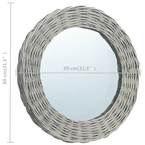 Καθρέφτης 80 εκ. από Wicker
