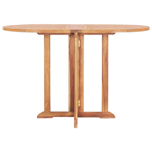 Τραπέζι Κήπου Butterfly Πτυσσόμενο 120x70x75 εκ Μασίφ Ξύλο Teak - Pakobazaar