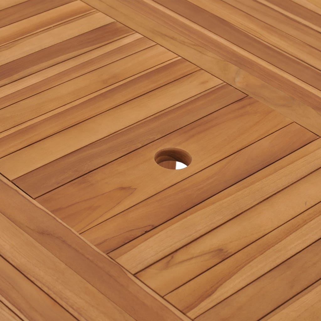 Τραπέζι Κήπου 150 x 76 εκ. από Μασίφ Ξύλο Teak
