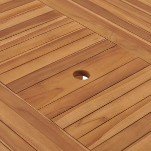 Τραπέζι Κήπου 150 x 76 εκ. από Μασίφ Ξύλο Teak
