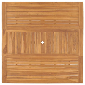 Τραπέζι Κήπου 150 x 150 x 76 εκ. από Μασίφ Ξύλο Teak - Pakobazaar