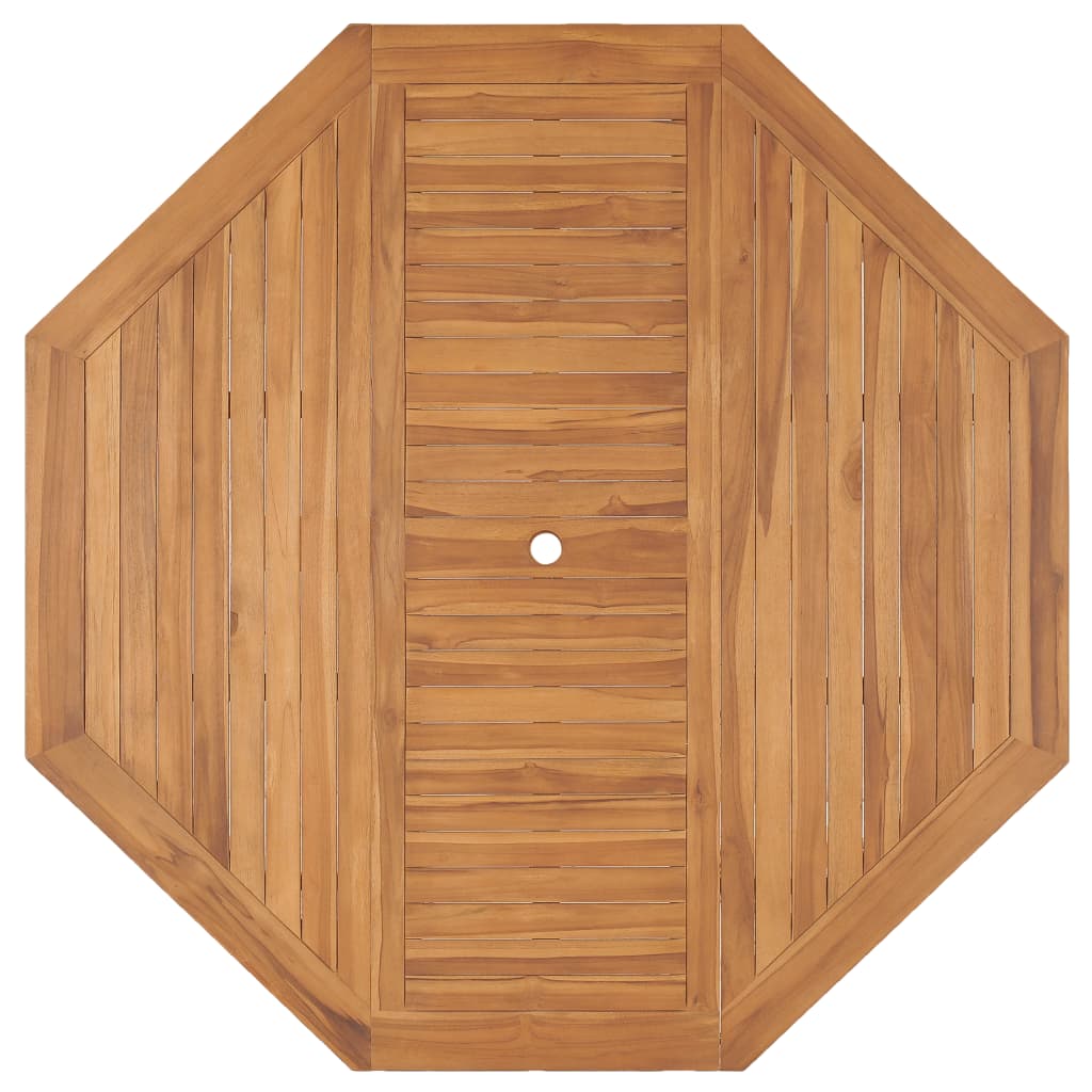Τραπέζι Κήπου 150 x 150 x 75 εκ. από Μασίφ Ξύλο Teak - Pakobazaar