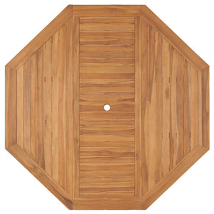 Τραπέζι Κήπου 150 x 150 x 75 εκ. από Μασίφ Ξύλο Teak - Pakobazaar