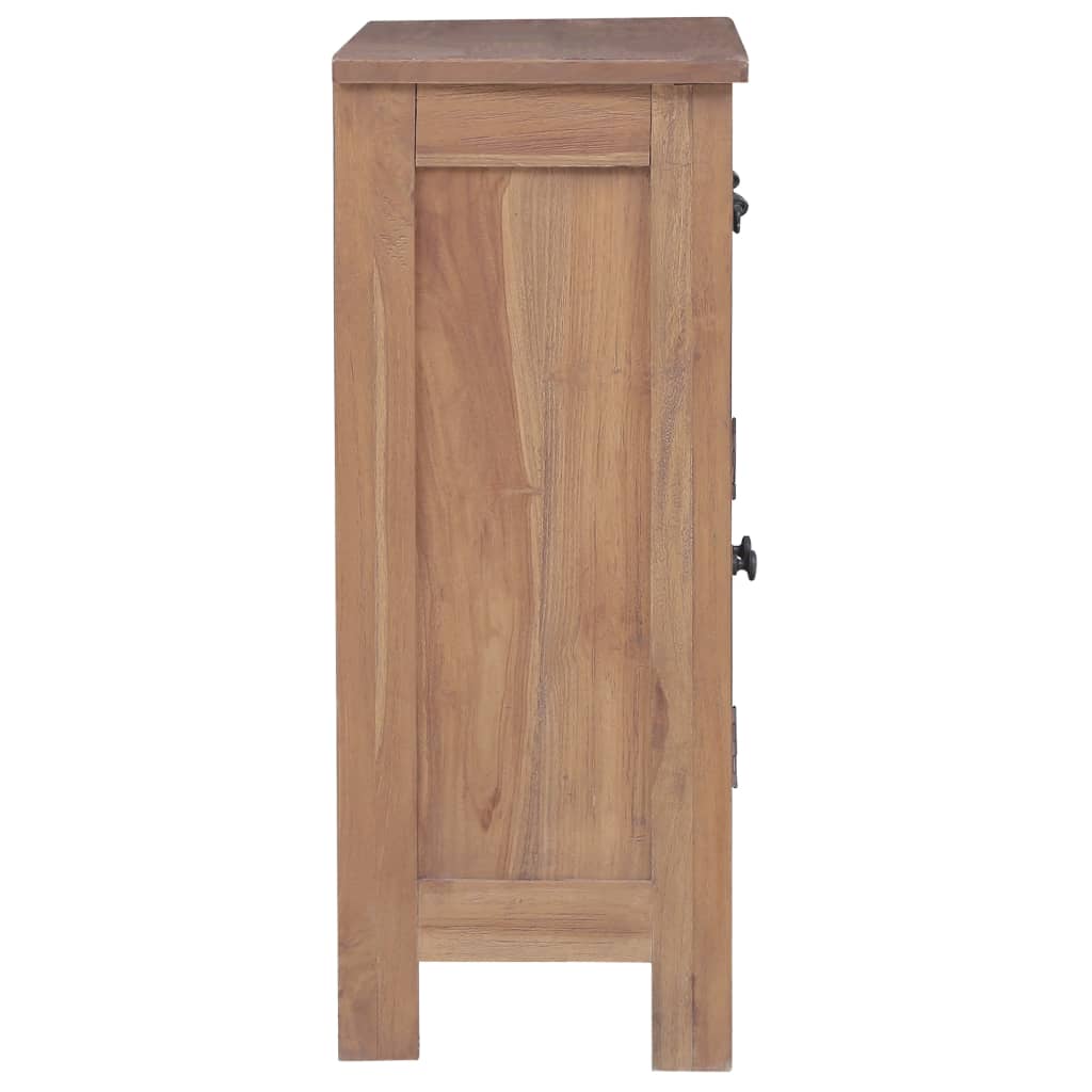 Ντουλάπι με Συρτάρια 65 x 30 x 75 εκ. από Μασίφ Ξύλο Teak - Pakobazaar