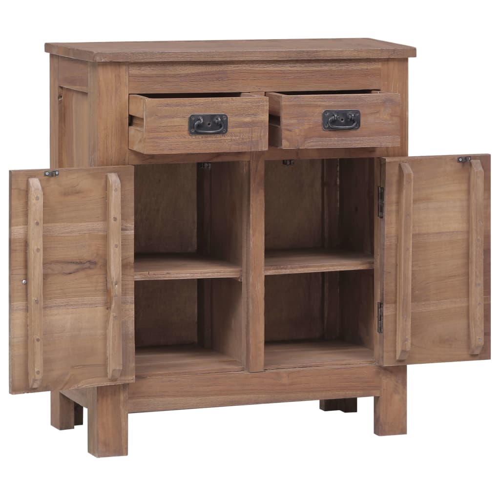 Ντουλάπι με Συρτάρια 65 x 30 x 75 εκ. από Μασίφ Ξύλο Teak - Pakobazaar