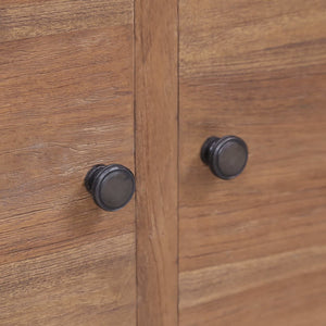 Ντουλάπι με Συρτάρια 65 x 30 x 75 εκ. από Μασίφ Ξύλο Teak - Pakobazaar