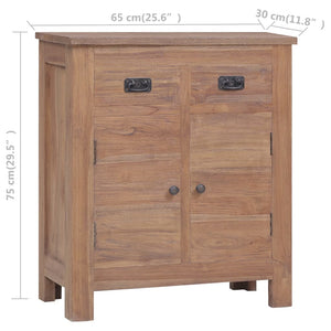 Ντουλάπι με Συρτάρια 65 x 30 x 75 εκ. από Μασίφ Ξύλο Teak - Pakobazaar