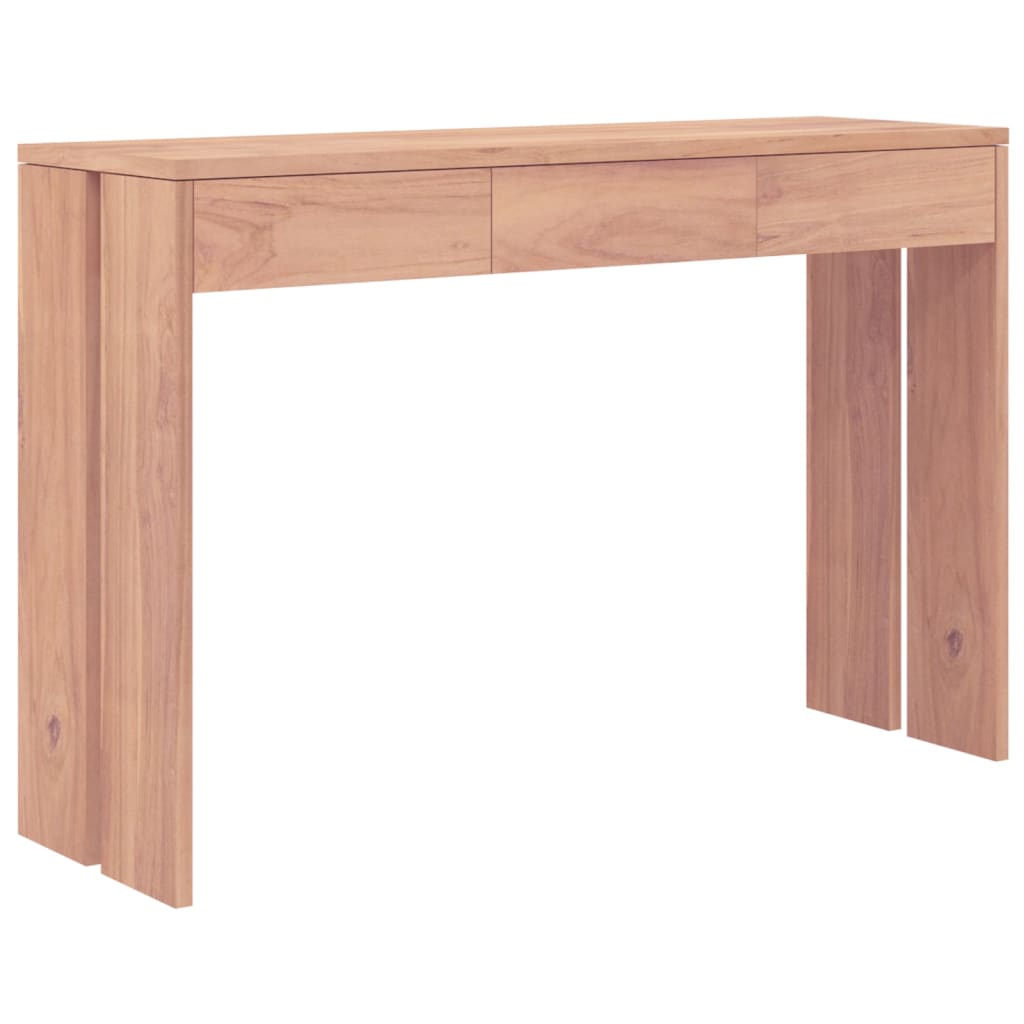 Τραπέζι Κονσόλα 110 x 35 x 75 εκ. από Μασίφ Ξύλο Teak - Pakobazaar