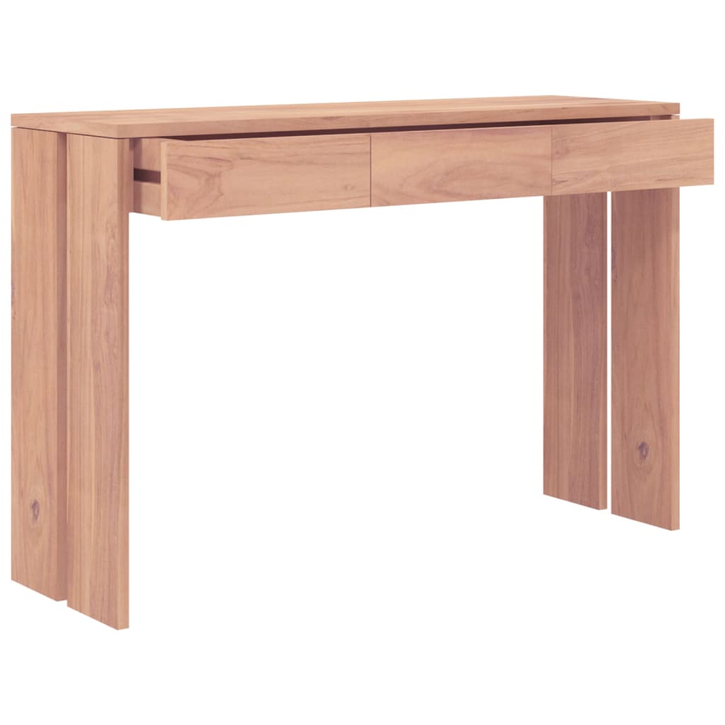 Τραπέζι Κονσόλα 110 x 35 x 75 εκ. από Μασίφ Ξύλο Teak - Pakobazaar