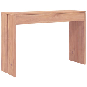 Τραπέζι Κονσόλα 110 x 35 x 75 εκ. από Μασίφ Ξύλο Teak - Pakobazaar