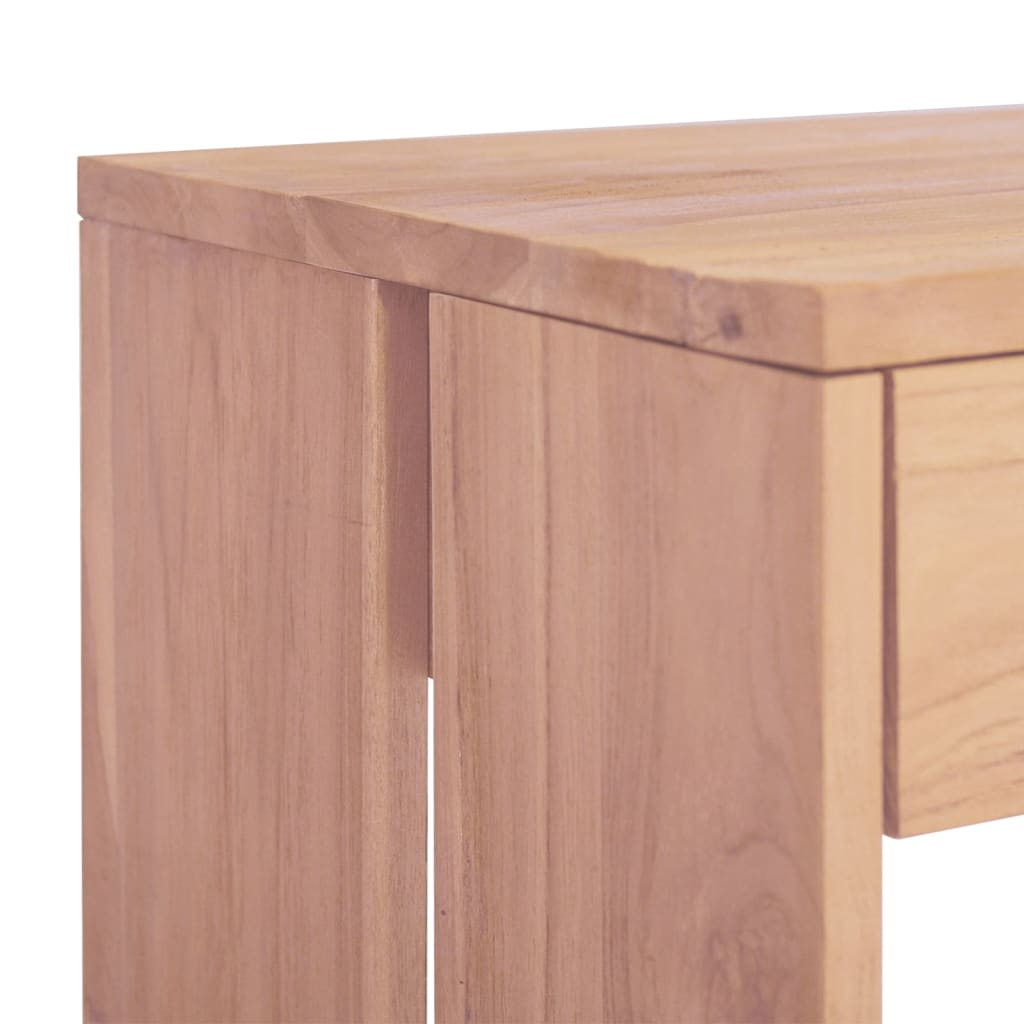 Τραπέζι Κονσόλα 110 x 35 x 75 εκ. από Μασίφ Ξύλο Teak - Pakobazaar