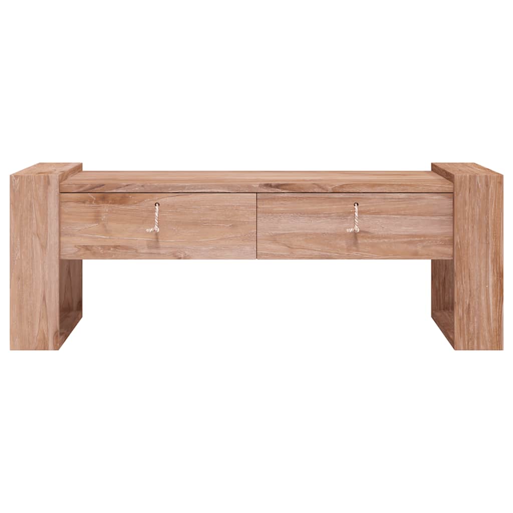 Τραπεζάκι Σαλονιού 110 x 60 x 40 εκ. από Μασίφ Ξύλο Teak - Pakobazaar