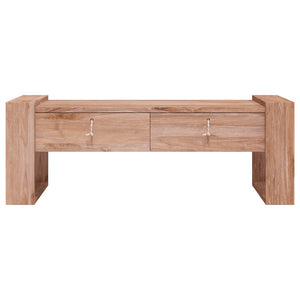 Τραπεζάκι Σαλονιού 110 x 60 x 40 εκ. από Μασίφ Ξύλο Teak - Pakobazaar