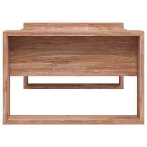 Τραπεζάκι Σαλονιού 110 x 60 x 40 εκ. από Μασίφ Ξύλο Teak - Pakobazaar
