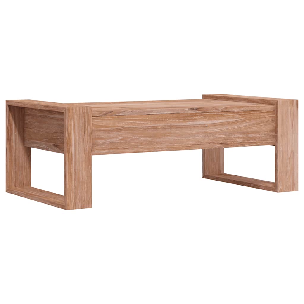 Τραπεζάκι Σαλονιού 110 x 60 x 40 εκ. από Μασίφ Ξύλο Teak - Pakobazaar