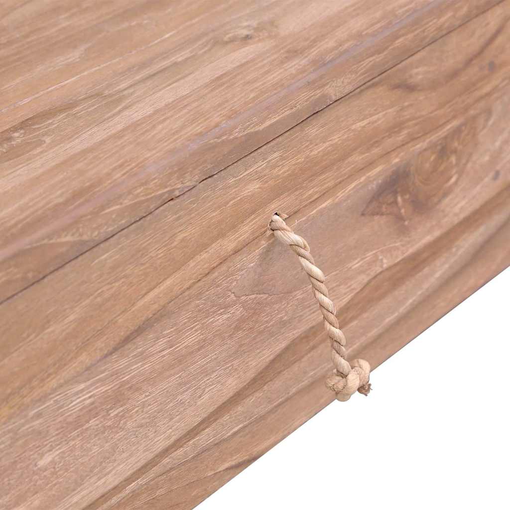 Τραπεζάκι Σαλονιού 110 x 60 x 40 εκ. από Μασίφ Ξύλο Teak - Pakobazaar