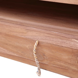 Έπιπλο Τηλεόρασης 140 x 30 x 35 εκ. από Μασίφ Ξύλο Teak