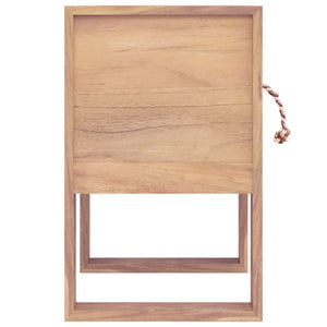Κομοδίνο 40 x 30 x 50 εκ. από Μασίφ Ξύλο Teak - Pakobazaar