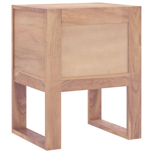 Κομοδίνο 40 x 30 x 50 εκ. από Μασίφ Ξύλο Teak - Pakobazaar