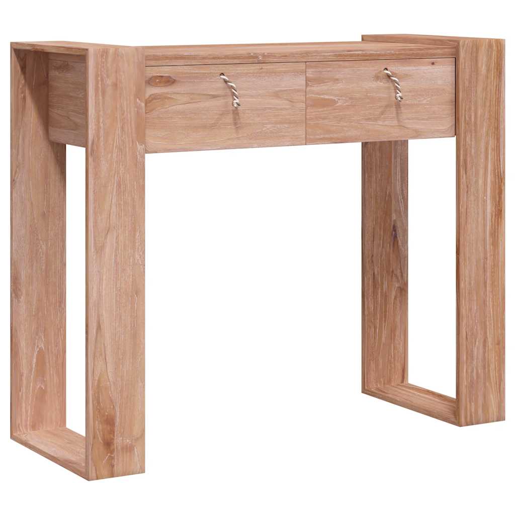 Τραπέζι Κονσόλα 90 x 35 x 75 εκ. από Μασίφ Ξύλο Teak