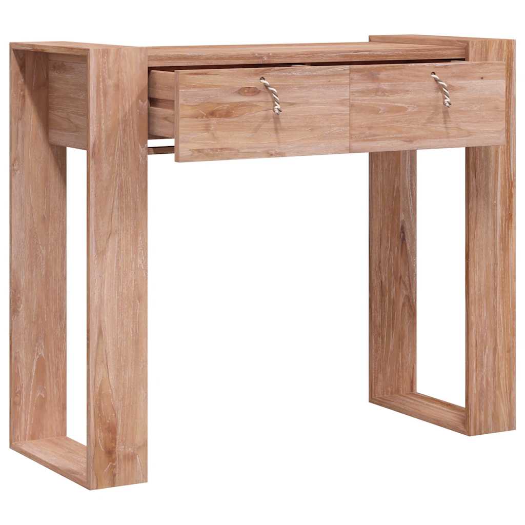 Τραπέζι Κονσόλα 90 x 35 x 75 εκ. από Μασίφ Ξύλο Teak