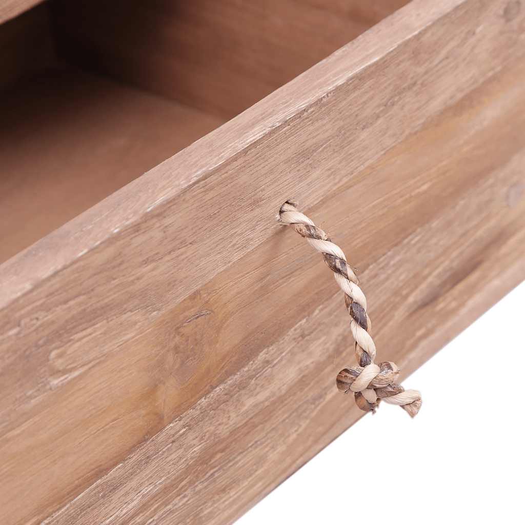 Τραπέζι Κονσόλα 90 x 35 x 75 εκ. από Μασίφ Ξύλο Teak