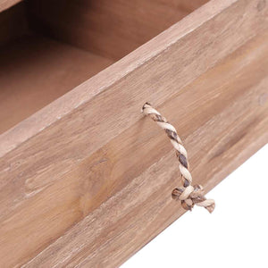 Τραπέζι Κονσόλα 90 x 35 x 75 εκ. από Μασίφ Ξύλο Teak