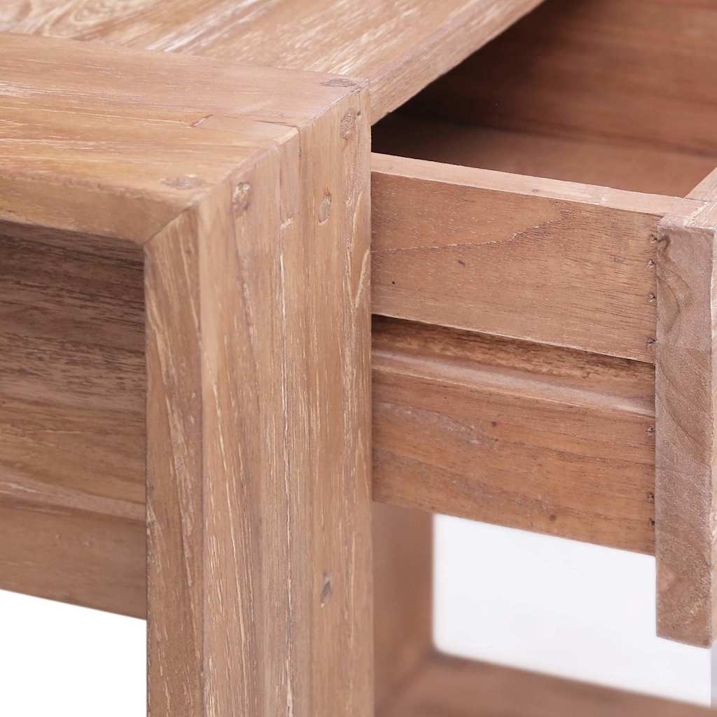 Τραπέζι Κονσόλα 90 x 35 x 75 εκ. από Μασίφ Ξύλο Teak