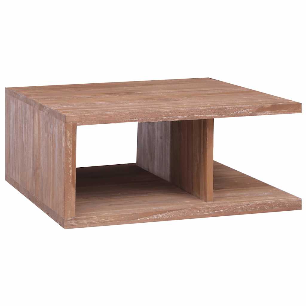 Τραπεζάκι Σαλονιού 70 x 70 x 30 εκ. από Μασίφ Ξύλο Teak - PAKOBAZAAR