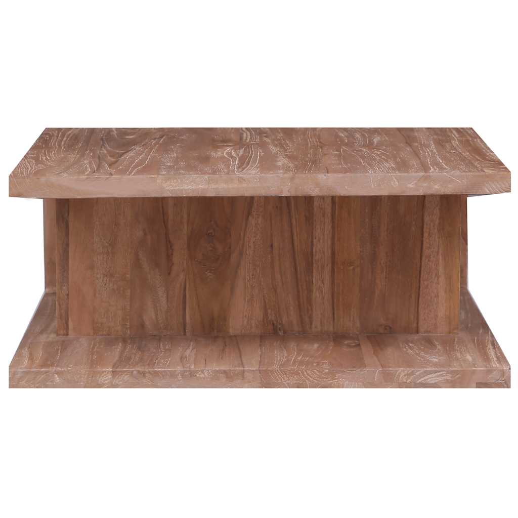 Τραπεζάκι Σαλονιού 70 x 70 x 30 εκ. από Μασίφ Ξύλο Teak - PAKOBAZAAR