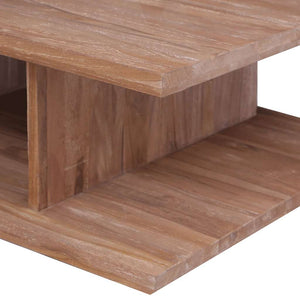 Τραπεζάκι Σαλονιού 70 x 70 x 30 εκ. από Μασίφ Ξύλο Teak - PAKOBAZAAR
