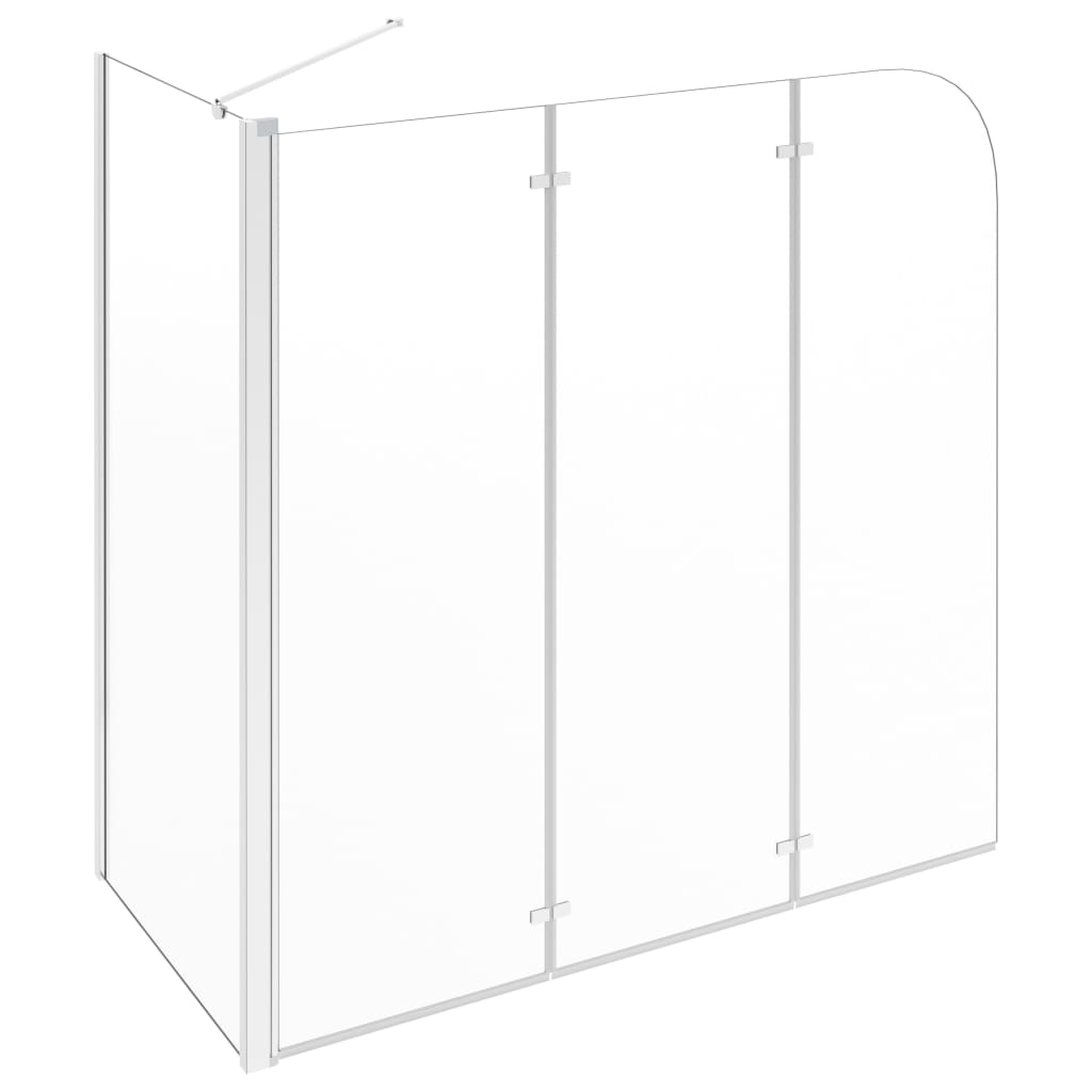 Καμπίνα Μπανιέρας Διαφανής 120 x 69 x 130 εκ. Ψημένο Γυαλί - PAKOBAZAAR