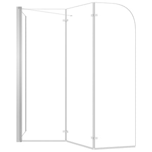 Καμπίνα Μπανιέρας Διαφανής 120 x 69 x 130 εκ. Ψημένο Γυαλί - PAKOBAZAAR