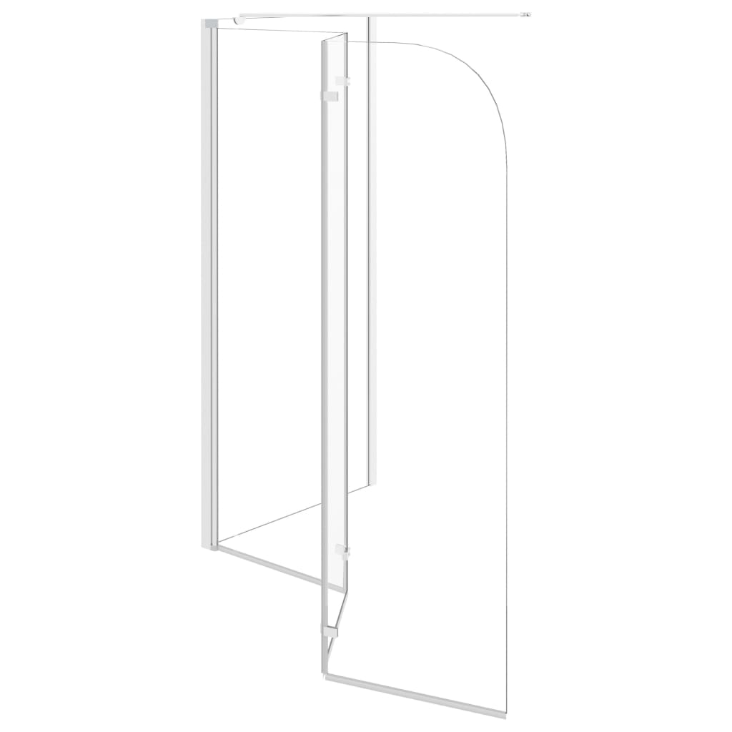 Καμπίνα Μπανιέρας Διαφανής 120 x 69 x 130 εκ. Ψημένο Γυαλί - PAKOBAZAAR