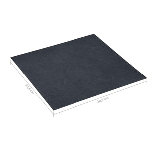 Πλάκες Δαπέδου 55 pcs Μαύρο 5,11 m² PVC - Pakobazaar