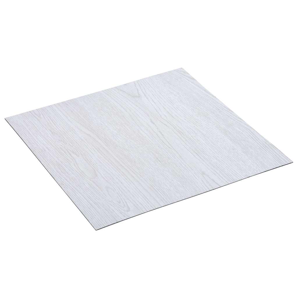 Δάπεδο Αυτοκόλλητο Λευκό 5,11 μ² από PVC