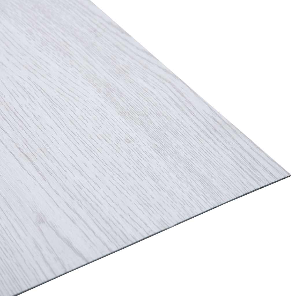 Δάπεδο Αυτοκόλλητο Λευκό 5,11 μ² από PVC