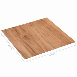 Πλάκες Δαπέδου 55 pcs Καφέ 5,11 τ.μ. PVC - Pakobazaar