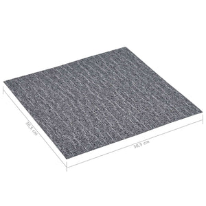 Πλάκες Δαπέδου 55 pcs Γκρι 5,11 τ.μ. PVC - Pakobazaar