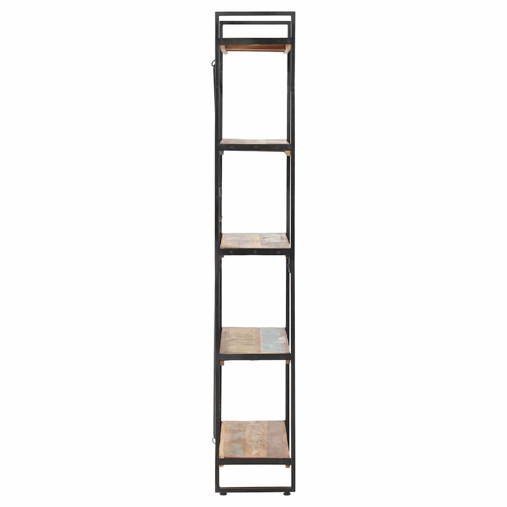 Βιβλιοθήκη με 5 Επίπεδα 140x30x180 εκ. Μασίφ Ανακυκλωμένο Ξύλο - PAKOBAZAAR