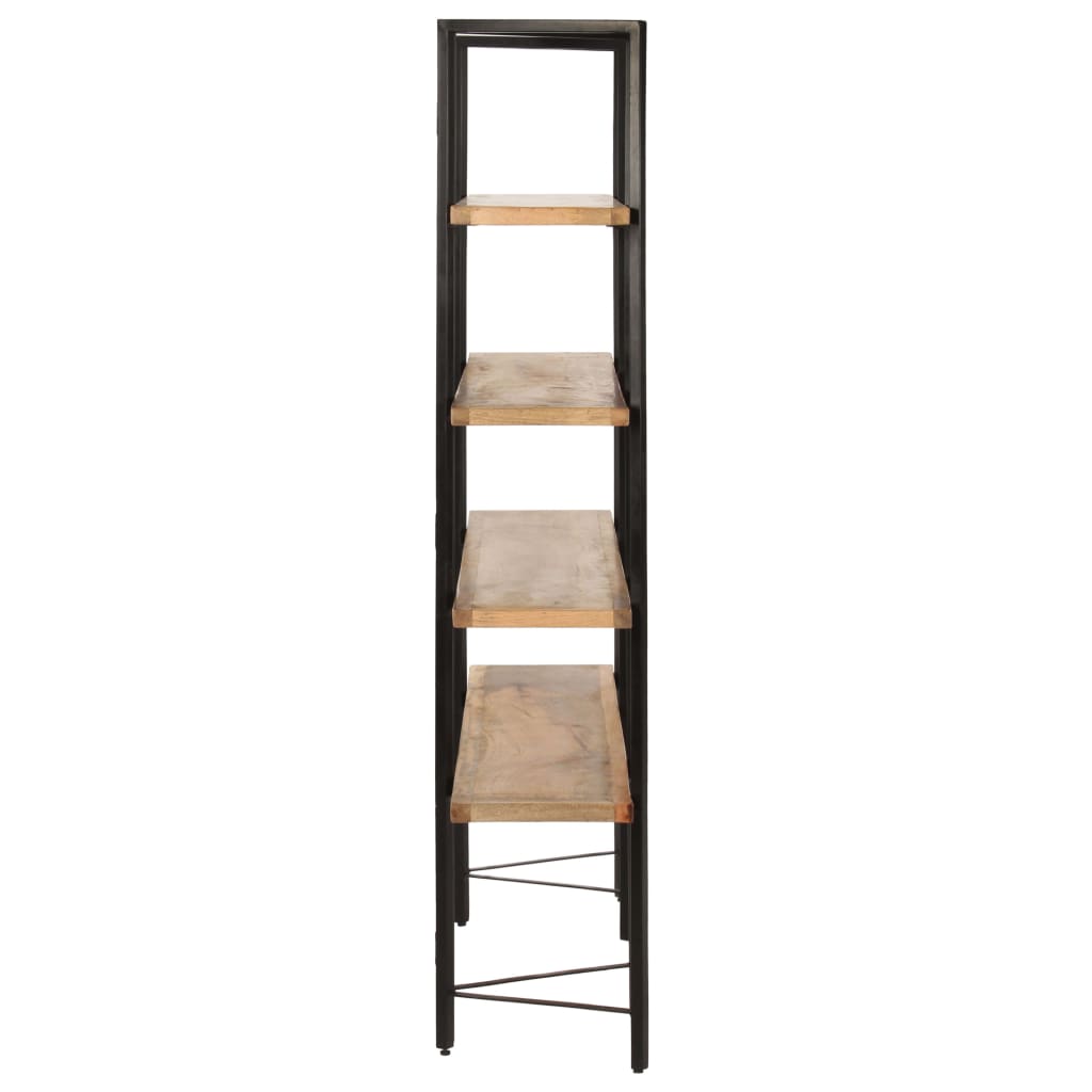 Βιβλιοθήκη με 4 Επίπεδα 160 x 35 x 160 εκ. Μασίφ Ξύλο Μάνγκο - PAKOBAZAAR