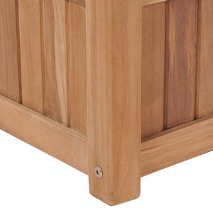 Ζαρντινιέρα Υπερυψωμένη 150 x 30 x 25 εκ. από Μασίφ Ξύλο Teak
