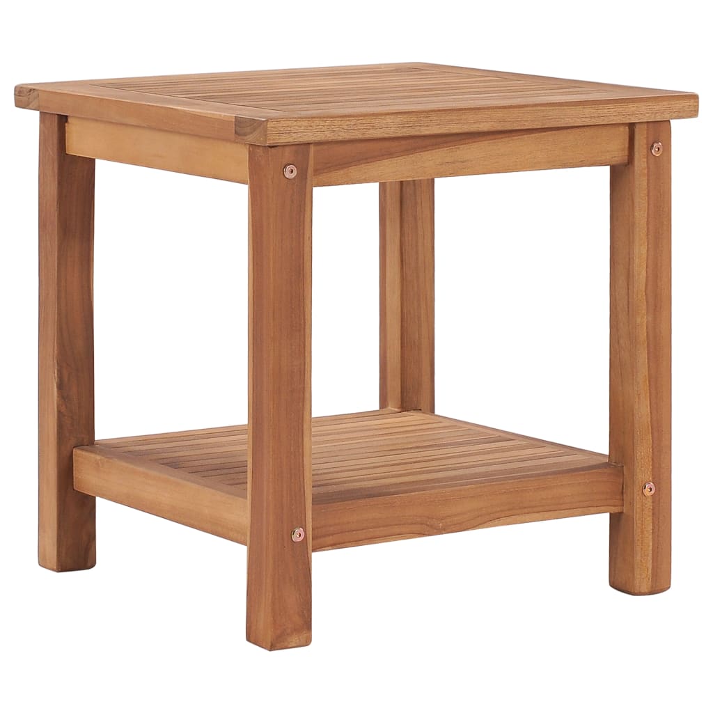 Τραπεζάκι Σαλονιού 45 x 45 x 45 εκ. από Μασίφ Ξύλο Teak