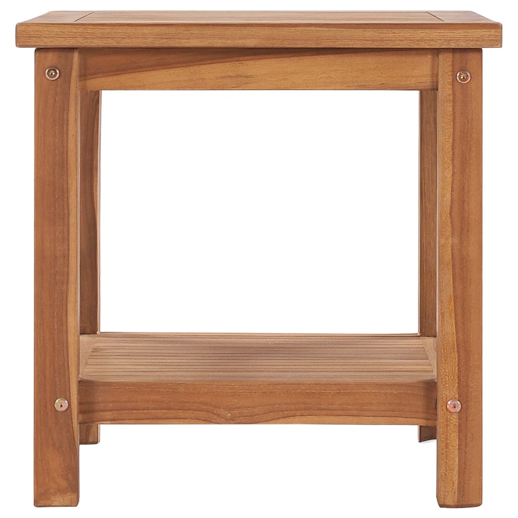 Τραπεζάκι Σαλονιού 45 x 45 x 45 εκ. από Μασίφ Ξύλο Teak