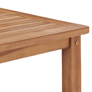 Τραπεζάκι Σαλονιού 45 x 45 x 45 εκ. από Μασίφ Ξύλο Teak - Pakobazaar