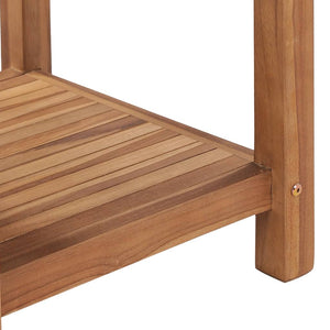 Τραπεζάκι Σαλονιού 45 x 45 x 45 εκ. από Μασίφ Ξύλο Teak - Pakobazaar