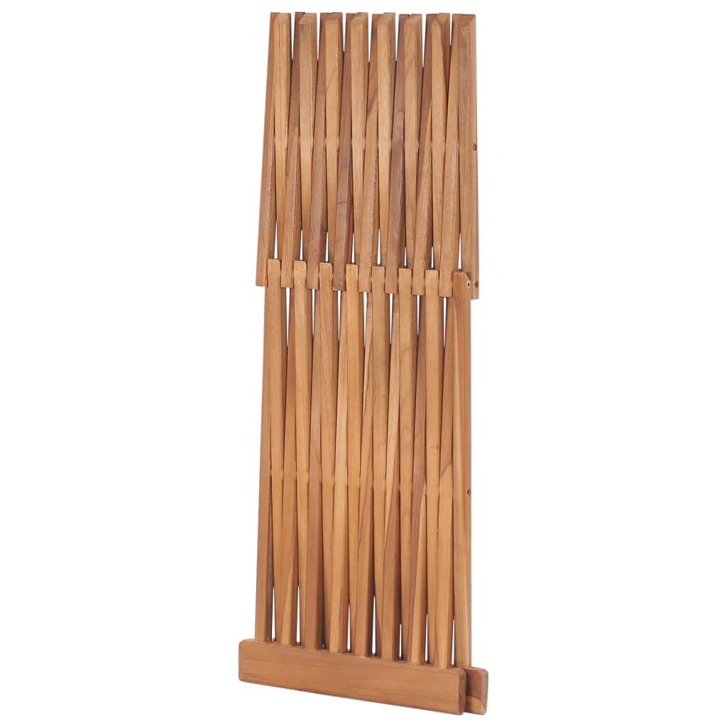Σκαμπό Πτυσσόμενο 40 x 32 x 45 εκ. από Μασίφ Ξύλο Teak