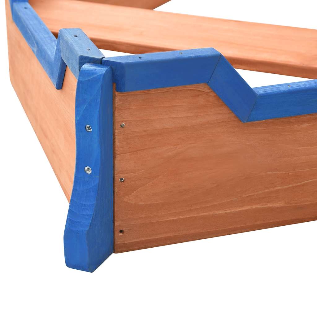 Αμμοδόχος Πειρατικό Καράβι 190x94,5x101 εκ. από Ξύλο Ελάτης - Pakobazaar