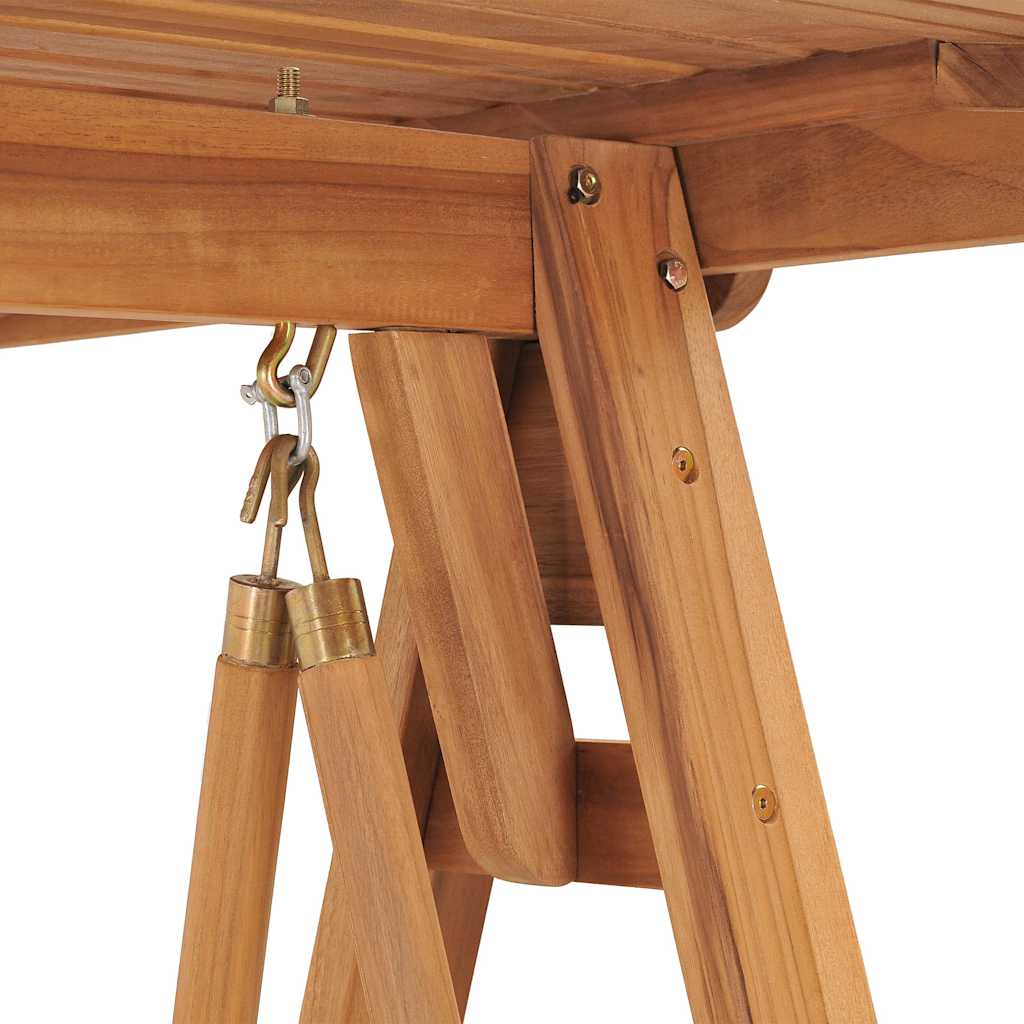 Κούνια Κήπου 170 εκ. από Μασίφ Ξύλο Teak - Pakobazaar